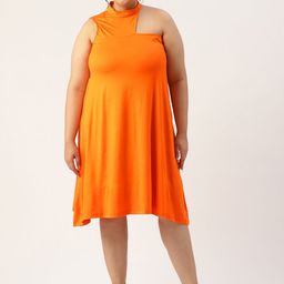 theRebelinme Plus Size A-Line Midi Dress-picture-3