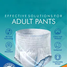 Not Out 3D Core Technology Adult Diapers - 10 Pcs Each - XL image 4