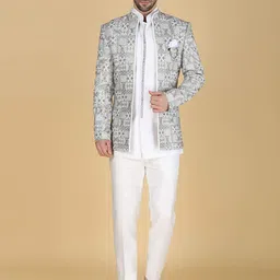 Denis Parkar Embroidered Sherwani Set-picture-39