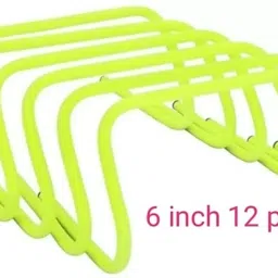 6 inch High Hurdle for All Sports and Fitness 12 Pc Plastic Speed Hurdles-picture-15