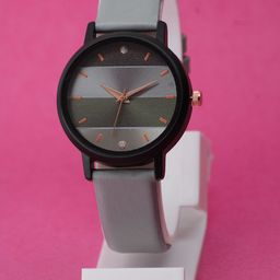 VIRAKTI Women Brass Printed Dial & Leather Straps Analogue Watch-image-83