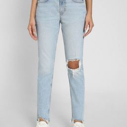 AMERICAN EAGLE OUTFITTERS Women Highly Distressed Heavy Fade Jeans-picture-14