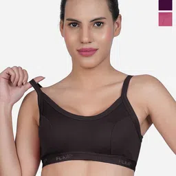SHYAM SONS FLAIR Women Pack of 3 Cut and Sew Bra Full Coverage Bra-image-4