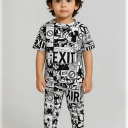 Sagar Impex Kids Printed T-shirt with Trousers-picture-24