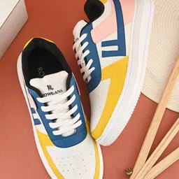 Rowlans Men Colourblocked Sneakers-image-0