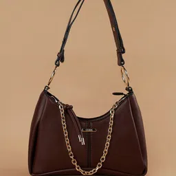 CODE by Lifestyle Structured Sling Bag with Applique-21