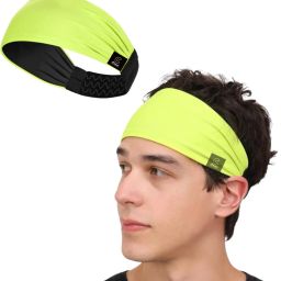 Lycra Multipurpose Reversible Headband for Men Women Head Band-28