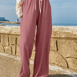 RAJOVATI Women Loose Fit Trousers-picture-9
