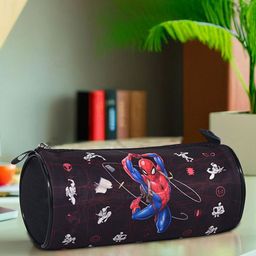YK Kids Marvel Spiderman Printed Multi-Purpose Round Pencil Pouch-picture-43