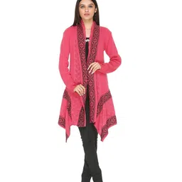 WOOL 4U Women Longline Shrug-picture-27