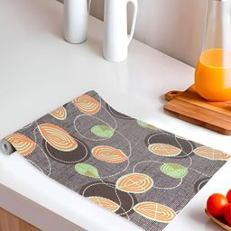 LooMantha Purple & Orange 1 Piece Printed Water Resistant Drawer Organiser-50