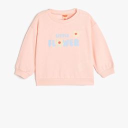 Koton Girls Printed Sweatshirt-image-49