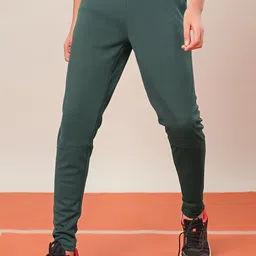 Technosport Boys Solid Slim Fit Sports Track Pants With Techno Guard-80