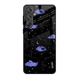 QRIOH Quirky Printed Sleek & Lightweight Silicone Samsung Galaxy M55 5G Glass Back Case-picture-12