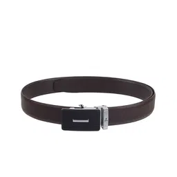 Mochi Men Textured Slider Buckle Closure Leather Belt-picture-35