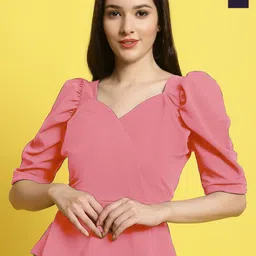 Metronaut  Women- Pack Of 2Sweetheart Neck Crop Top-image-41