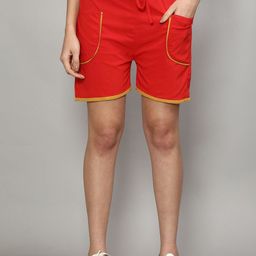Jinfo Women Loose Fit Polyester PU Coated Running Sports Shorts-picture-20