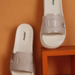 JUMPLITE Open Toe Flats-image-88