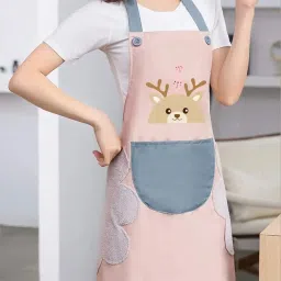 ablue clipper Polyester Home Use Apron - Free Size image 2