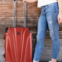 Timus Leolitee Unisex Hard Sided Cabin Trolley Suitcase-24