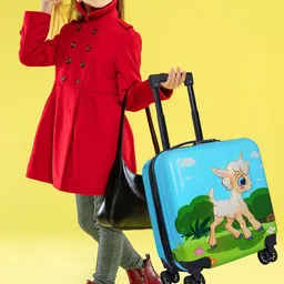 Polo Class Kids Printed Cabin Trolley Bag-picture-56