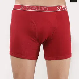 Sporto by Macho Men Pack Of 2 Cotton Long Trunks-picture-9