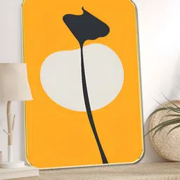 Myntra Elegant Homes Yellow & White Printed Wall Art-picture-43