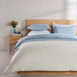 DDecor Blue 4 Piece Double King Geometric Cotton Bedding Set-image-71