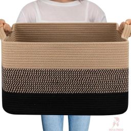Jute Wicker Baskets for Organizing Storage Basket-image-43