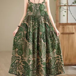 JC Mode Ethnic Motifs Printed A-Line Maxi Dress-image-51