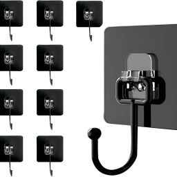 Large Adhesive Hooks for Wall Heavy Duty Waterproof Wall Hooks for Hanger Hooks Hook 10-10