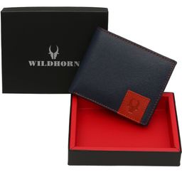 wildhorn Men Casual Blue Genuine Leather Wallet - Mini-picture-23