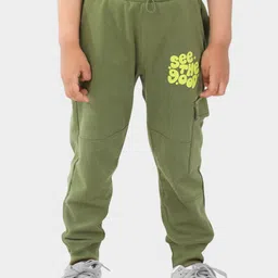 SuperBottoms Boys Printed Mid -Rise Joggers-image-21