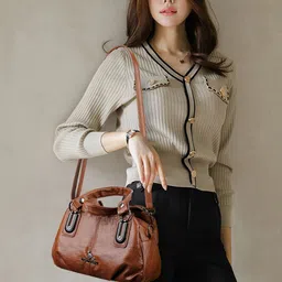 DressBerry PU Structured Sling Bag-46