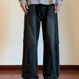 StyleCast Men Straight Fit Mid-Rise Light Fade Denim Stretchable Jeans-image-76