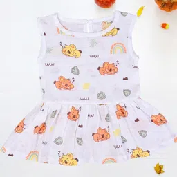 MumsLap Animal Print Fit & Flare Dress-picture-2