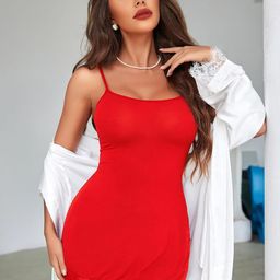 FIRE FIGURE Women Shoulder Straps Baby Doll-image-48