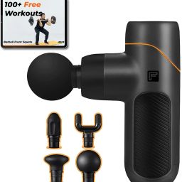 Flexnest The Flexgun Massage Gun|Premium German-Design + 4 Silicone Coated Heads & Long Battery Life Massager-picture-19