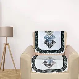 RRC Grey Printed Velvet 2 Piece Sofa Cover-image-56