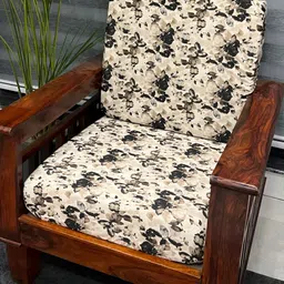 ohello Beige 5 Pieces Self Design Sofa Cover-image-80