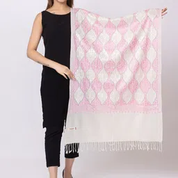 PASHGIRI Women Ethnic Motifs Embroidered Shawl-picture-47