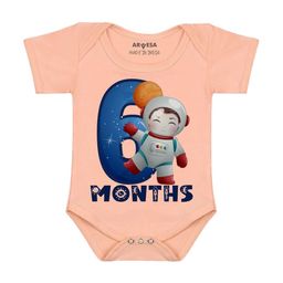 Arvesa 6 Month Baby Printed Bodysuit-image-85