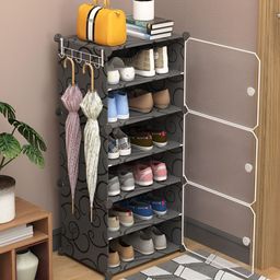 Sasimo Black & Transparent 6 Layer Super Strong Multi-Utility Organisers-43