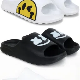 Pampy Angel Men White Flip Flops-image-70