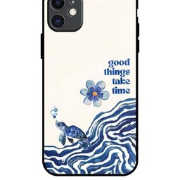 QRIOH Quirky Printed iPhone 11 Back Case Mobile Accessories-image-91
