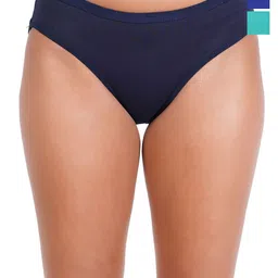 Liigne Pack Of 3 Mid Rise Basic Briefs VCPC1864-XS-image-69