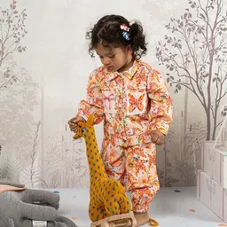 THE BABY TRUNK Girls Printed Shirt-image-76