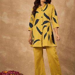Anouk Women Ethnic Motifs Printed Regular Kurta with Trousers-image-62