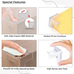 BAESD Set Of 20 T- Shape Baby Safety Corner Protector For Sharp Edges image 5
