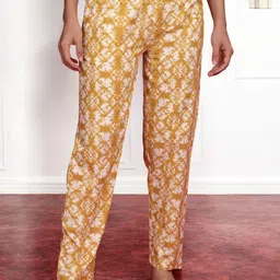 Kryptic Pack Of 2 Pure Cotton Mid-Rise LoungePants-image-37